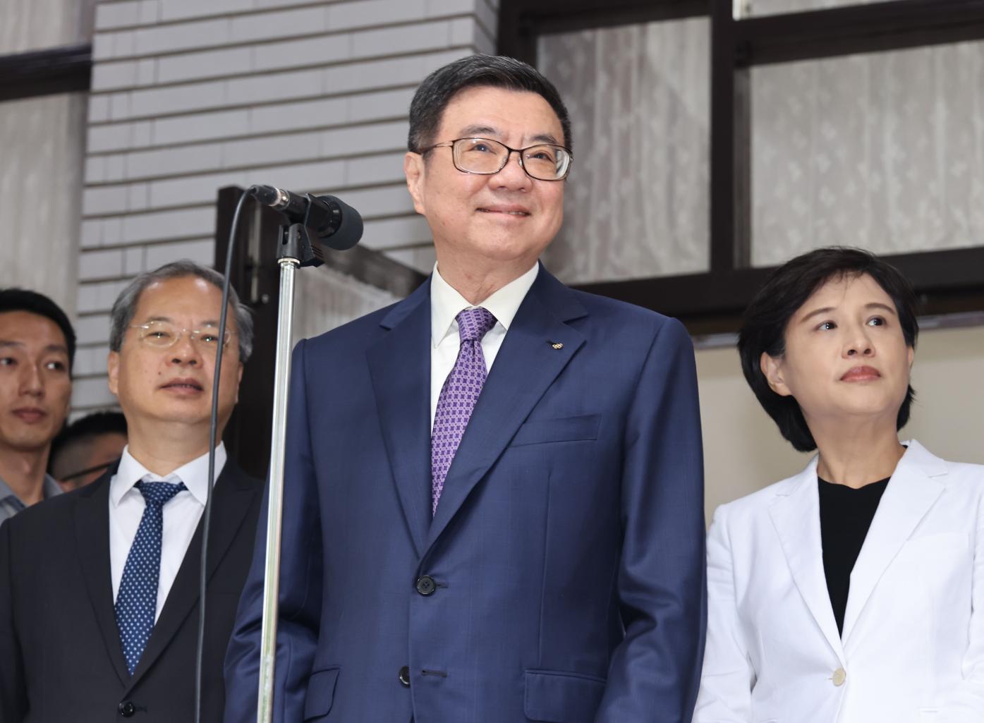 卓榮泰（圖）3日起分4梯次宴請民進黨立委，以強化行政立法溝通。資料照片