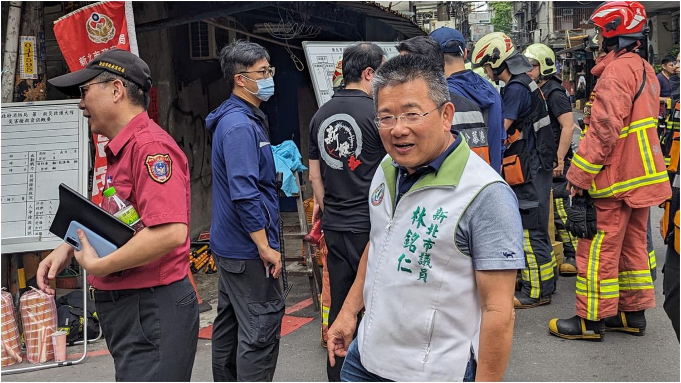 民進黨5連霸新北市議員林銘仁疑涉詐領數百萬助理費遭聲押禁見。翻攝林銘仁臉書