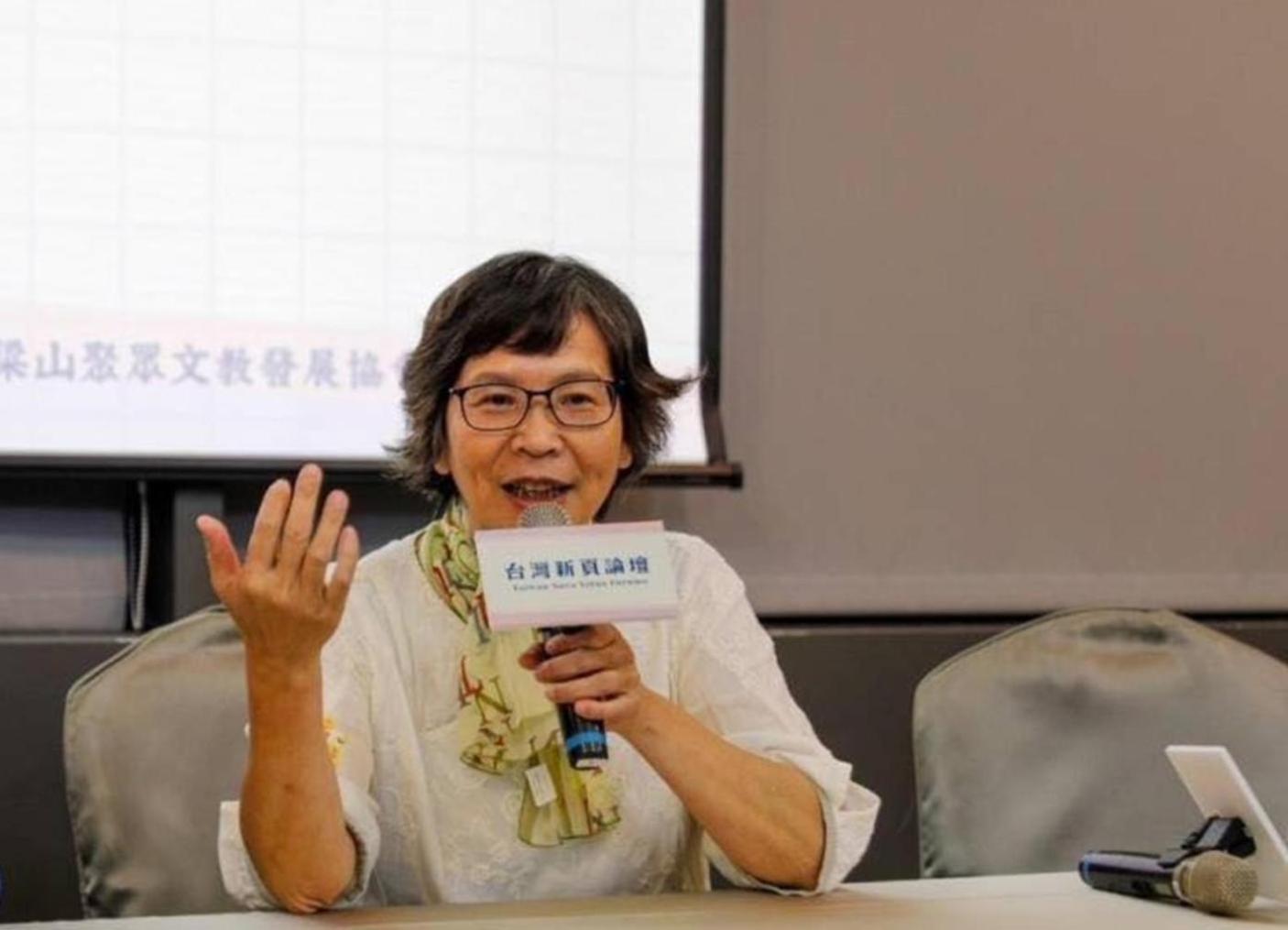 黨主席補選，蔡壁如建議政見發表加辯論 。翻攝蔡璧如臉書