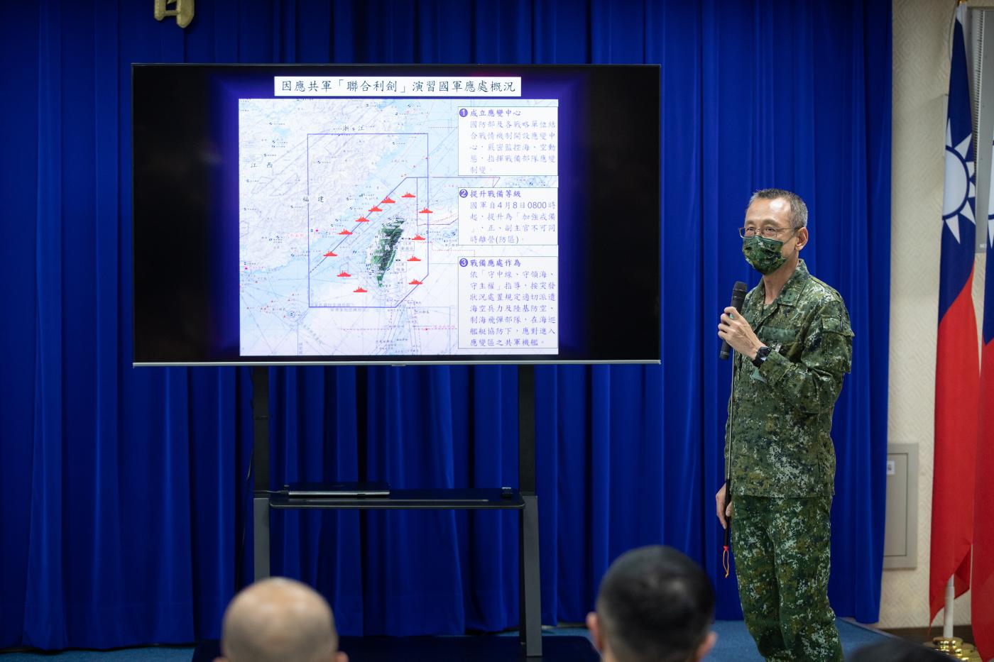 陸軍六軍團指揮官李天龍升任陸軍司令部副司令。國防部提供