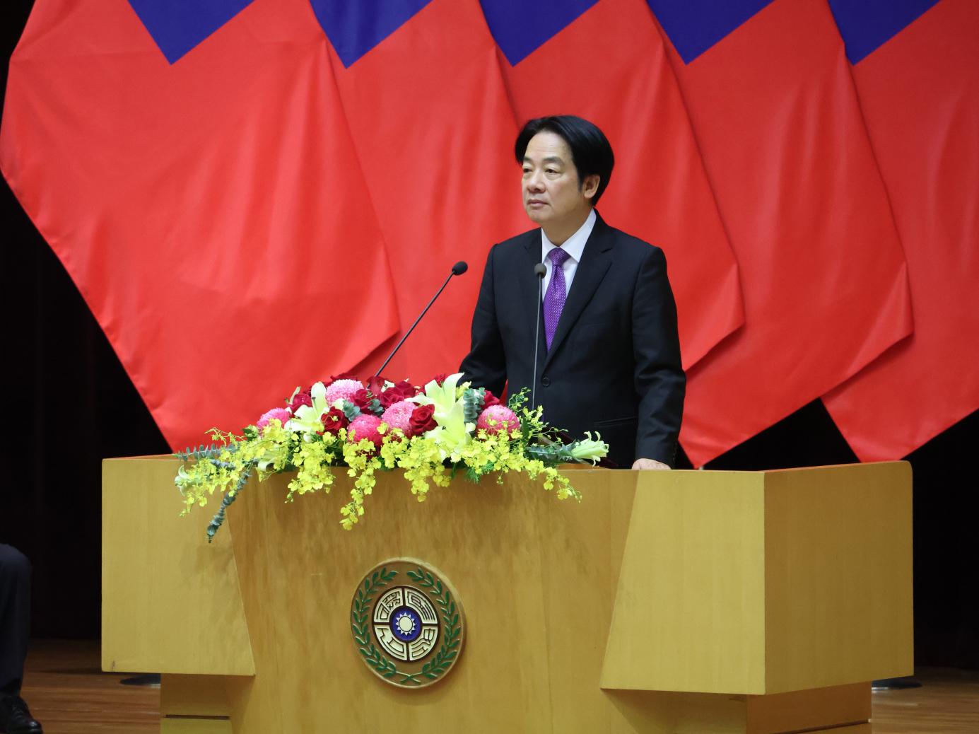 總統賴清德期許國安局堅定推動反滲透工作。國安局提供