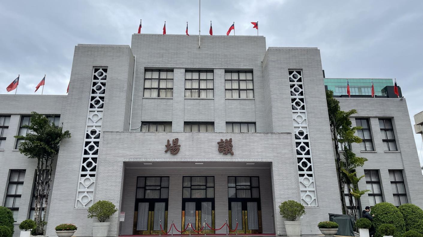 統促黨總裁張安樂原預計25日晚上在立院康園餐廳餐敘，推舉竹聯幫主。資料照片／林啟弘攝