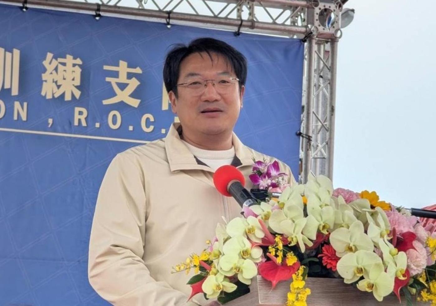張淵翔30日向基隆市長謝國樑請辭獲准。。中央社