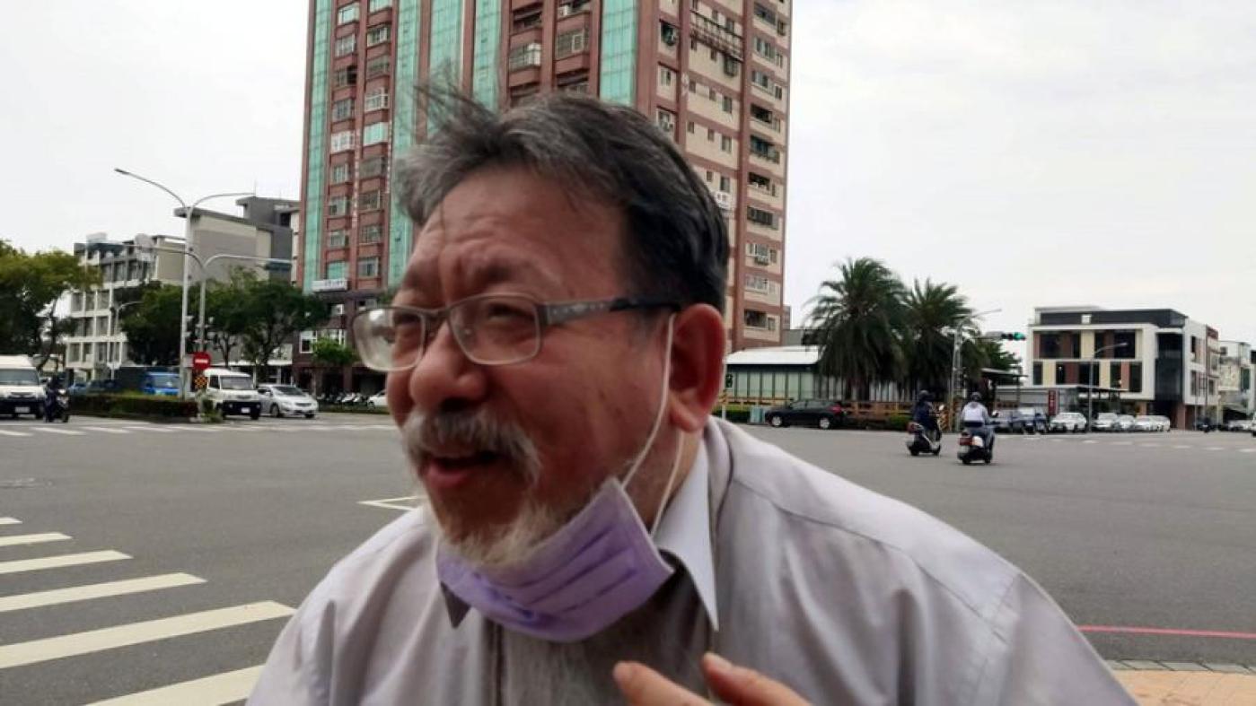 律師張靜。中央社
