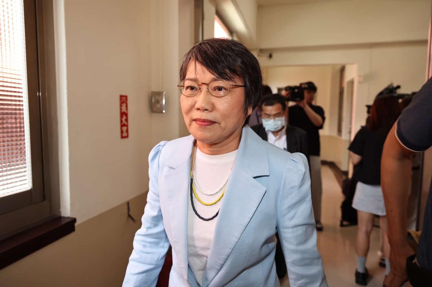 對於中正路改名一事，內政部長劉世芳2日受訪表示，有共識之後才會推動，兼顧程序正義。林啟弘攝