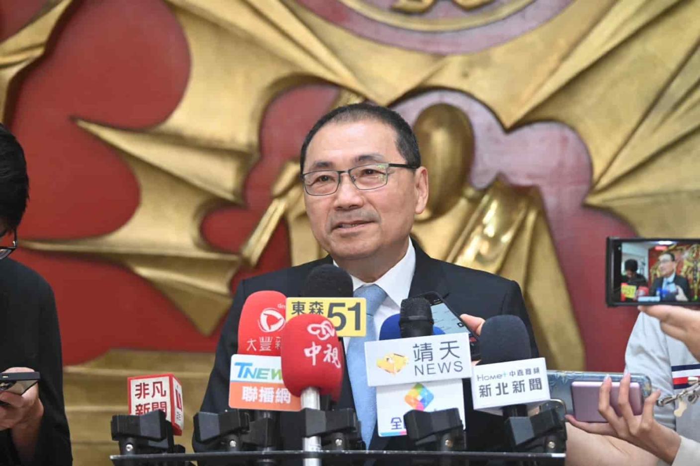 針對行政院長卓榮泰「輪迴說」，新北市長侯友宜9日受訪表示，這是清算。翻攝畫面