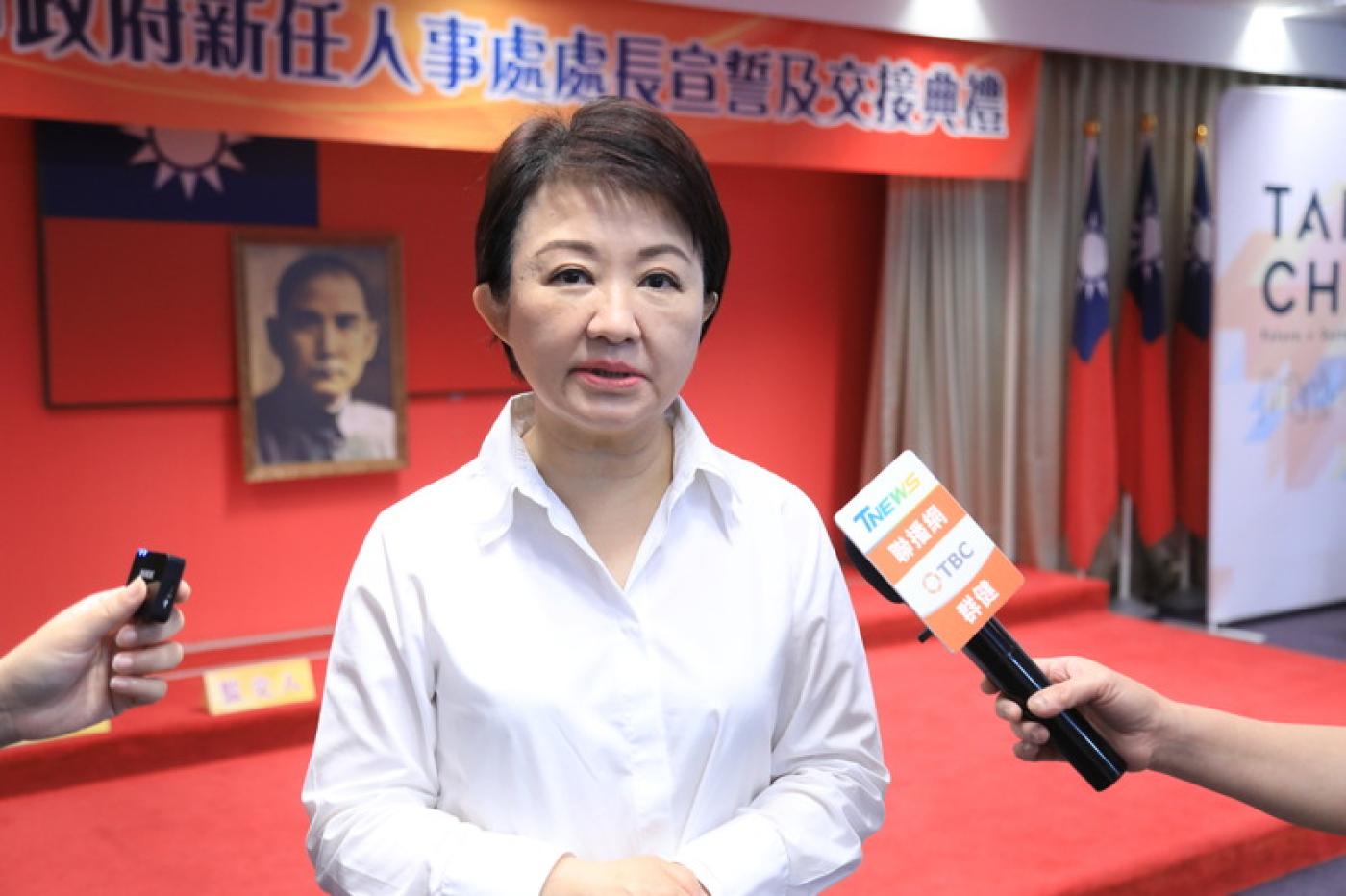台中市長盧秀燕表示，環境部針對中火裁罰案要上訴，她認為沒道理。中央社