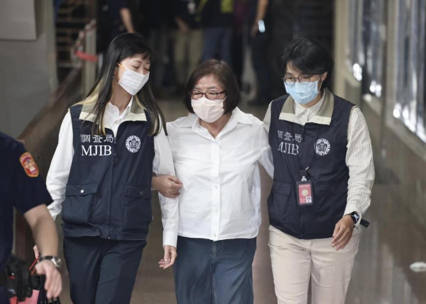 國民黨台北市黨部主委黃呂錦茹。林啟弘攝