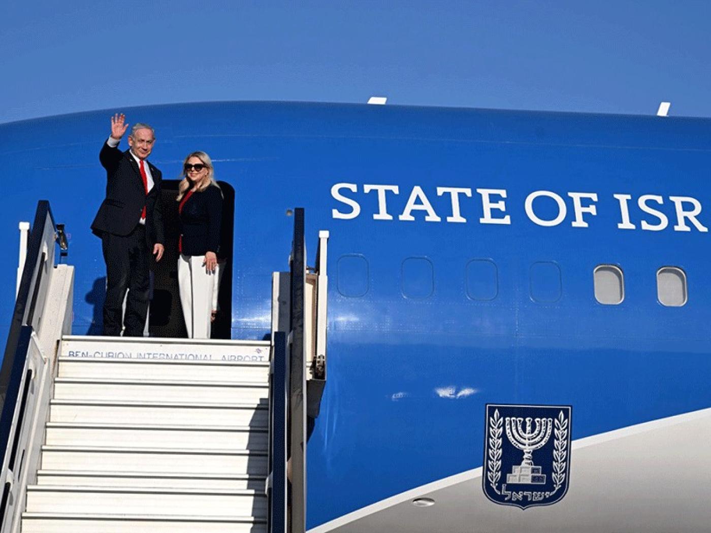 納坦雅胡出發訪美，誰都沒料到他給川普的禮物是諾貝爾和平獎的推薦函。翻攝以色列總理府官網