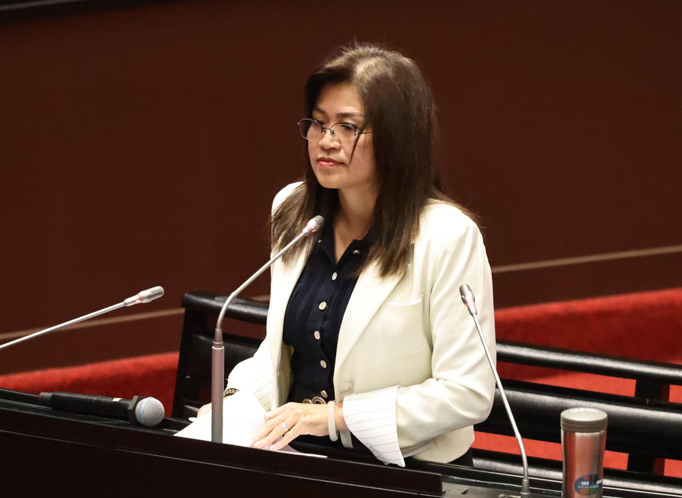 民眾黨立委麥玉珍近日遭名嘴李正皓質疑中文程度差。資料照片／林啟弘攝