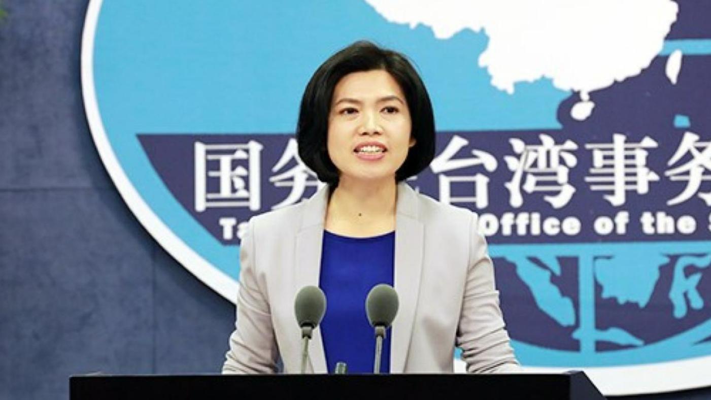 國台辦發言人朱鳳蓮。翻攝自國台辦推特