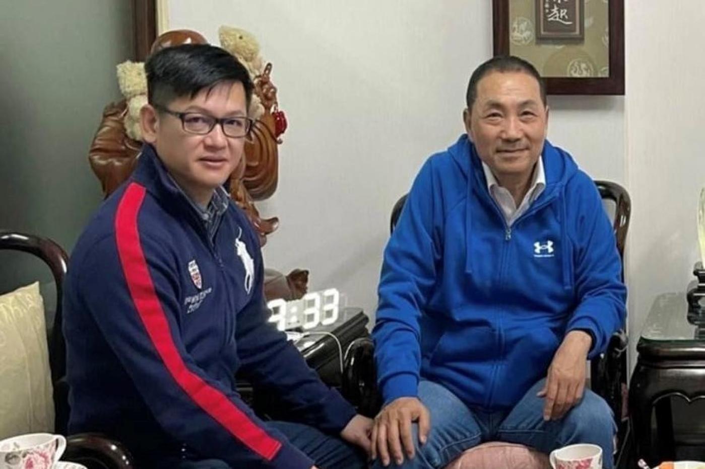 新北市議員劉哲彰表示，經與市長侯友宜懇談及羅明才懇託，他決定退出立委選舉。翻攝劉哲彰臉書