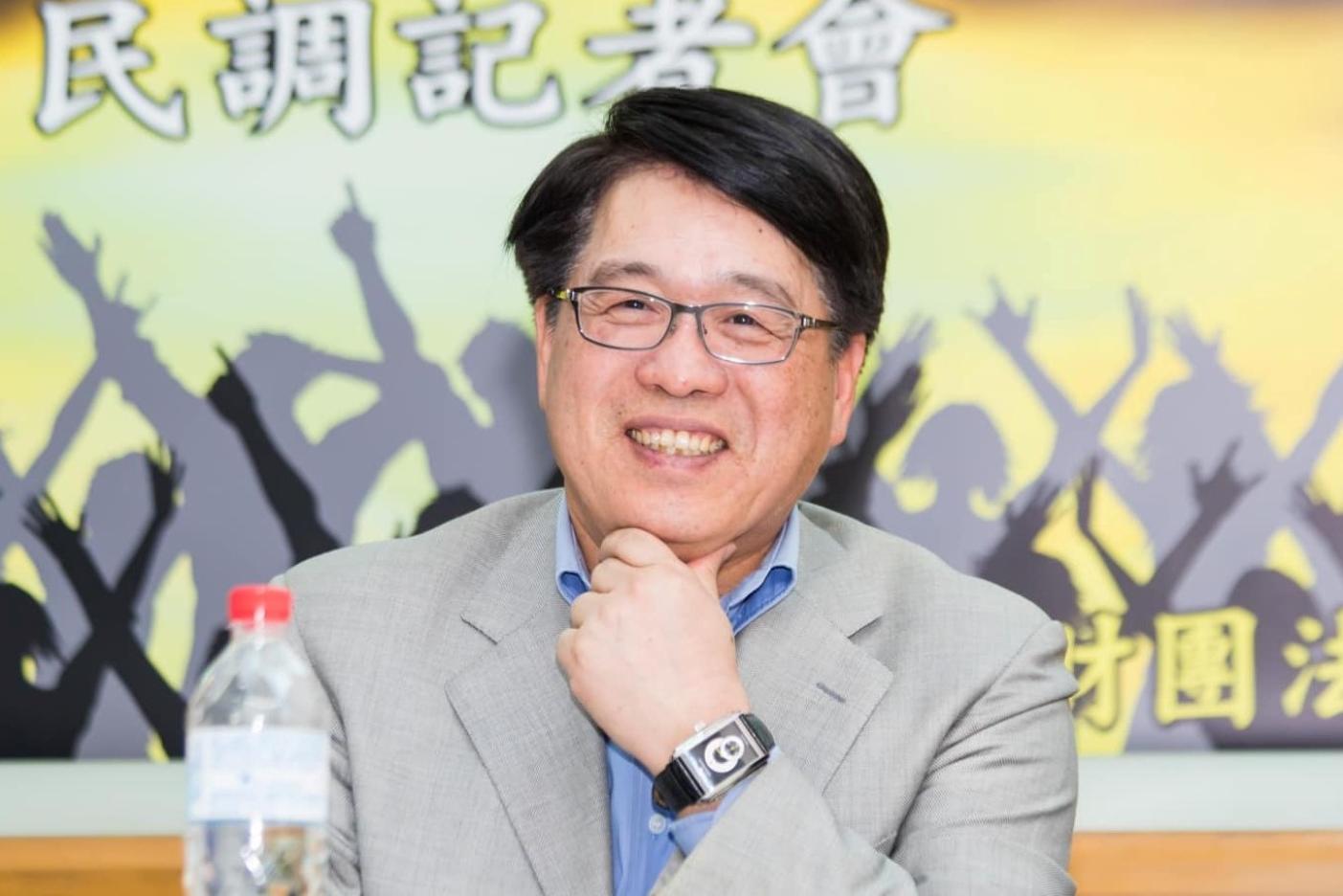 台灣民意基金會董事長游盈隆。翻攝游盈隆臉書