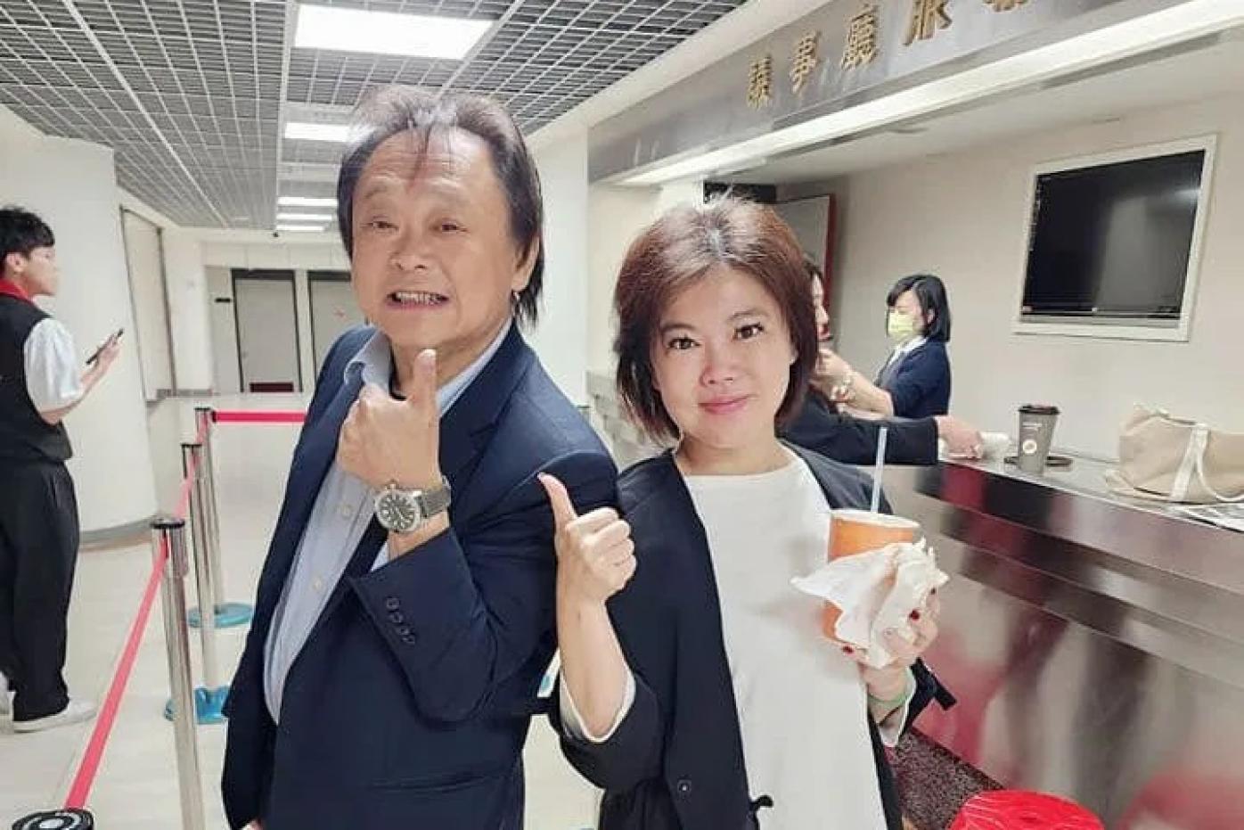游淑慧確定參選大同士林，對手王世堅感到意外。翻攝游淑慧臉書
