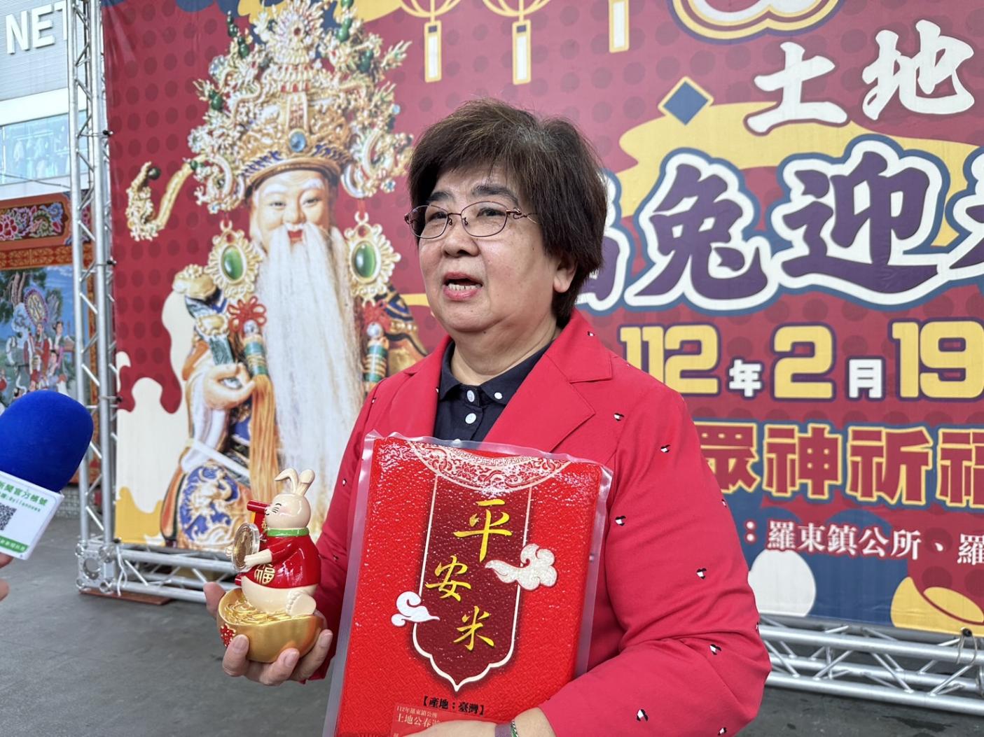 宜蘭縣羅東鎮長吳秋齡。資料照片／林泊志攝
