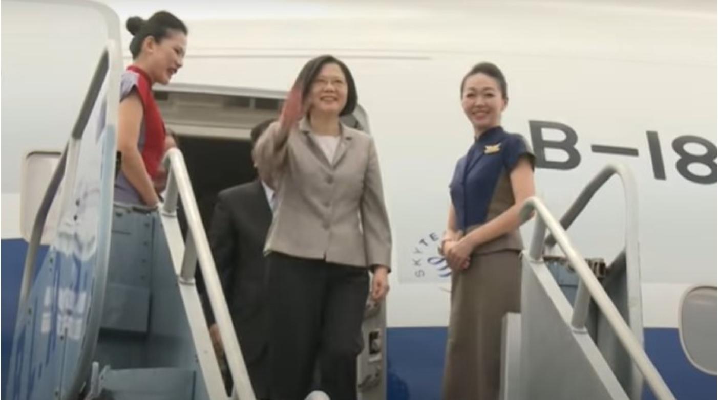 蔡英文總統29日出訪瓜地馬拉及貝里斯。資料照片